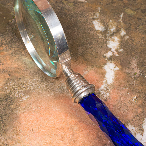 Antique Scholar's Magnifying Glass, French, Sewing, Library Magnifier, Edwardian