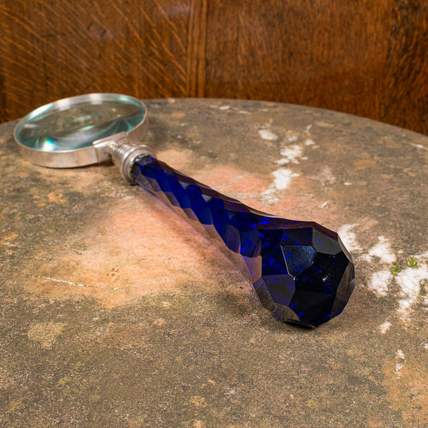 Antique Scholar's Magnifying Glass, French, Sewing, Library Magnifier, Edwardian