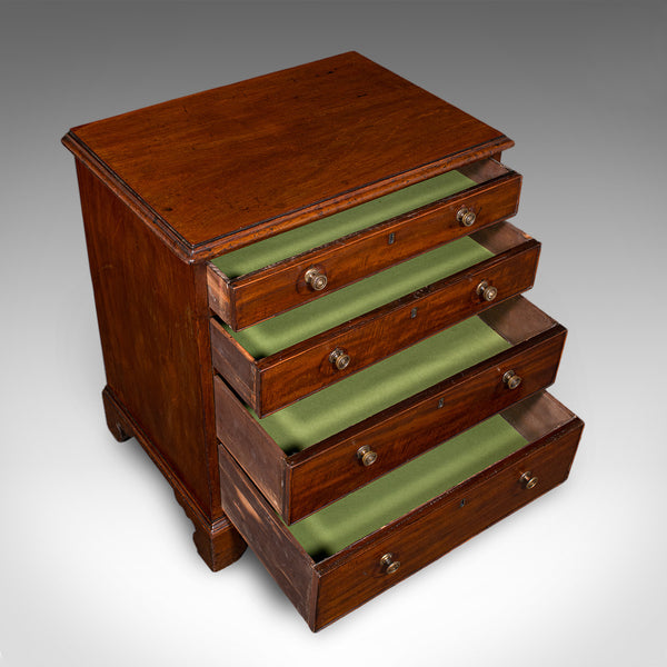 Antique Bachelor's Chest of Drawers, English, Bedroom, Victorian, Circa 1870