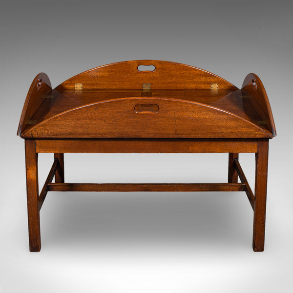 Large Vintage Butler's Tray Table, English, Serving Stand, Art Deco, Circa 1930