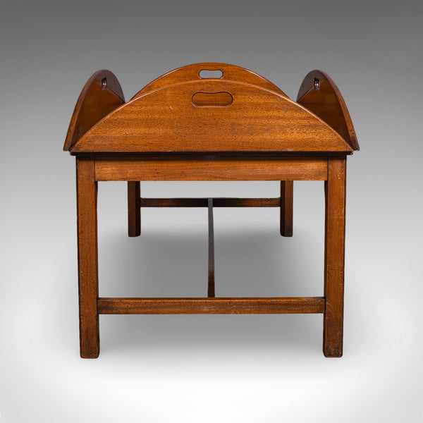 Large Vintage Butler's Tray Table, English, Serving Stand, Art Deco, Circa 1930