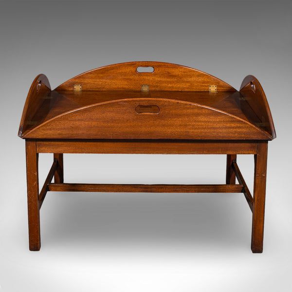 Large Vintage Butler's Tray Table, English, Serving Stand, Art Deco, Circa 1930