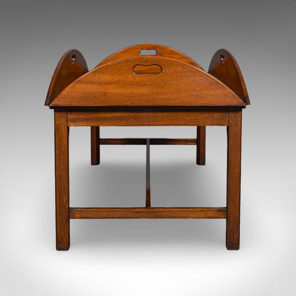 Large Vintage Butler's Tray Table, English, Serving Stand, Art Deco, Circa 1930