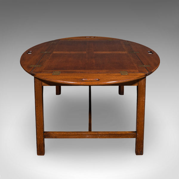 Large Vintage Butler's Tray Table, English, Serving Stand, Art Deco, Circa 1930