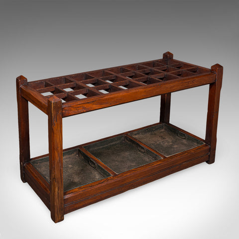 Antique Country House Umbrella Stand, English, 24 Division, Hall Rack, Victorian