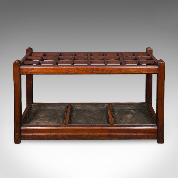 Antique Country House Umbrella Stand, English, 24 Division, Hall Rack, Victorian