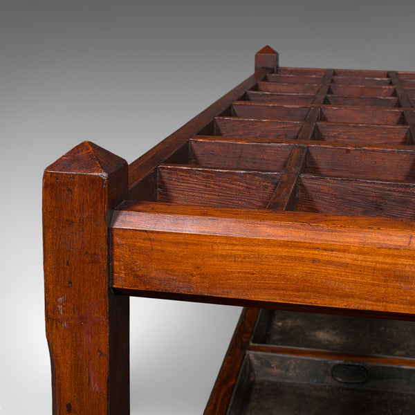 Antique Country House Umbrella Stand, English, 24 Division, Hall Rack, Victorian