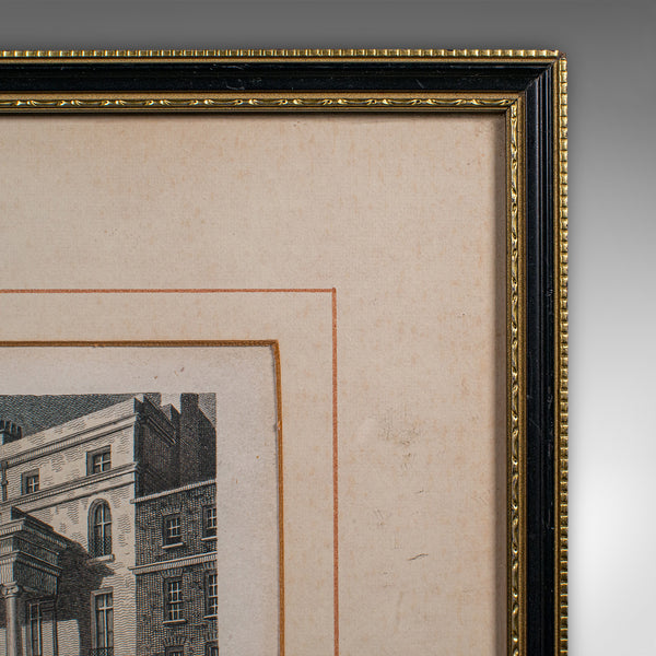 Antique Hospital Picture, Lincoln's Inn Fields, London, Art, Medical, Victorian