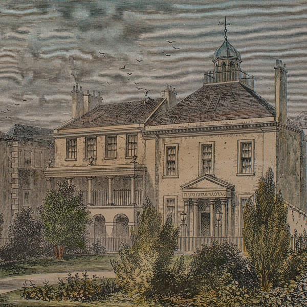 Antique Surgeon Square Picture, Edinburgh, Art, Medical Interest, Late Victorian