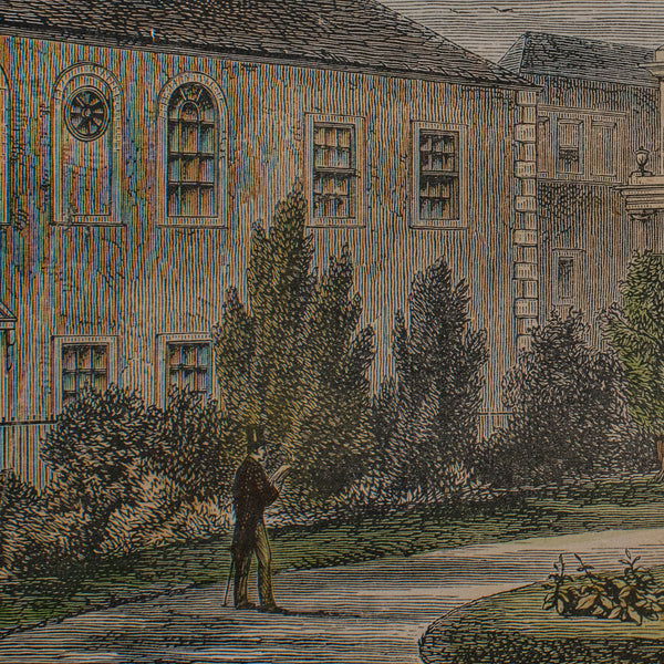 Antique Surgeon Square Picture, Edinburgh, Art, Medical Interest, Late Victorian