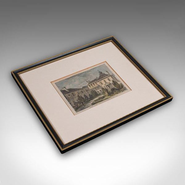 Antique Surgeon Square Picture, Edinburgh, Art, Medical Interest, Late Victorian