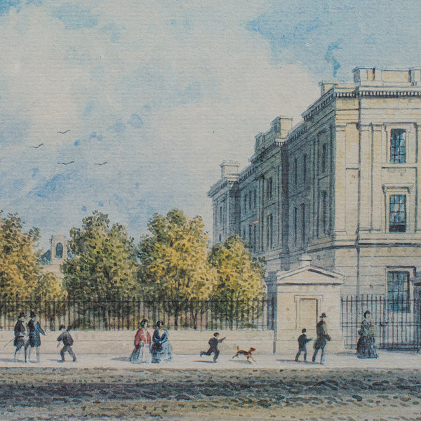 Antique Hospital Picture, St Thomas' London, Engraving, Art, Medical, Victorian