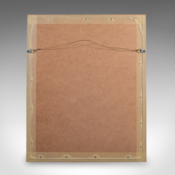 Vintage Photograph of Balinese Wood Carving, Oriental, Monochrome, Mid Century