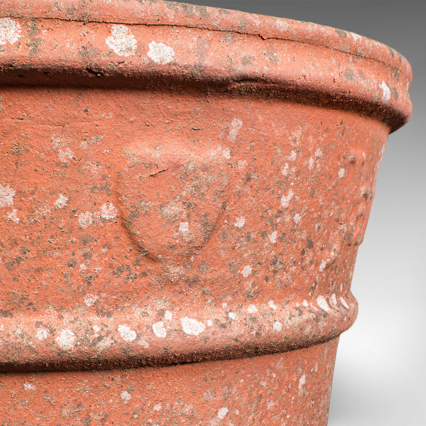 Vintage Ornamental Tree Planter, French, Terracotta, Jardiniere Pot, Veranda