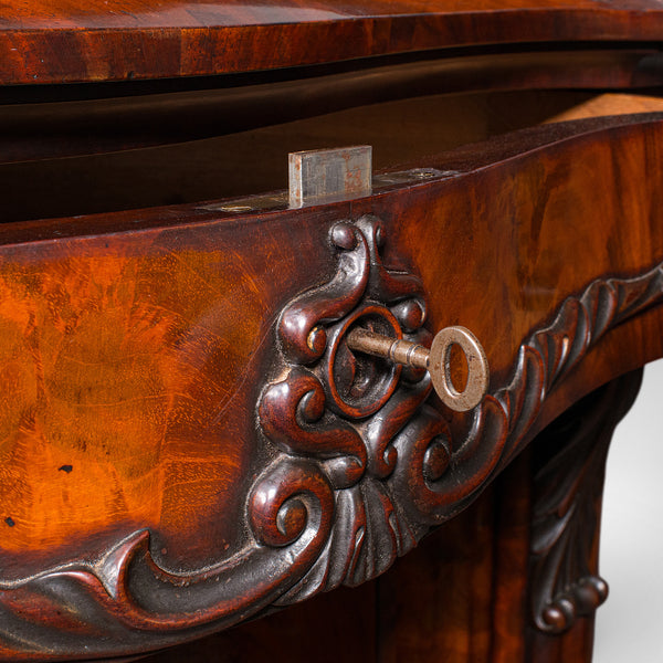 Large Antique Corner Cabinet, English, Free-standing, Cupboard, High Victorian