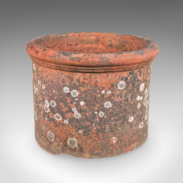 Vintage Patio Jardiniere Pot, Italian, Terracotta, Garden Planter, Veranda, 1970