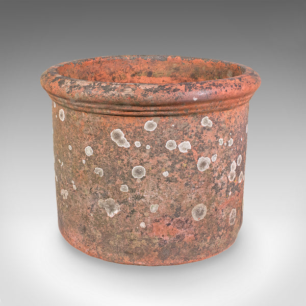 Vintage Patio Jardiniere Pot, Italian, Terracotta, Garden Planter, Veranda, 1970