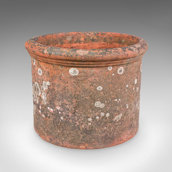 Vintage Patio Jardiniere Pot, Italian, Terracotta, Garden Planter, Veranda, 1970