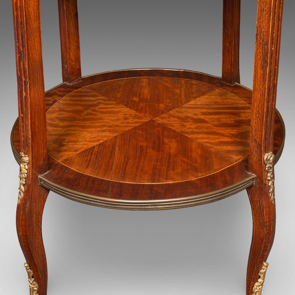 Antique Lounge Side Table, Italian, Marble, Wine, Occasional, Victorian, C.1900