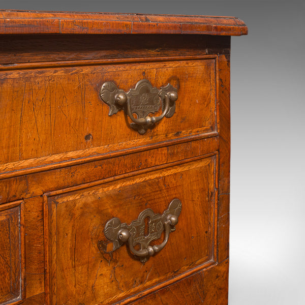 Antique Lowboy, English, Walnut, Correspondence, Scholar's Table, Georgian, 1760