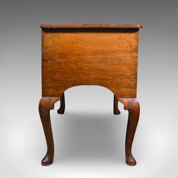 Antique Lowboy, English, Walnut, Correspondence, Scholar's Table, Georgian, 1760
