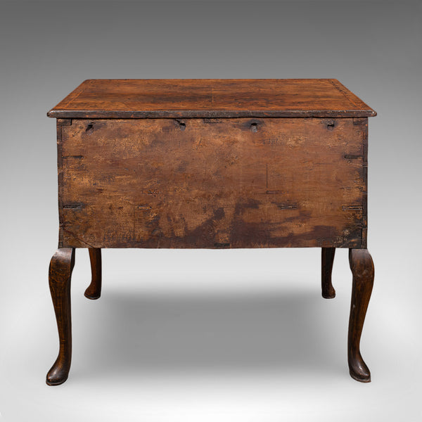 Antique Lowboy, English, Walnut, Correspondence, Scholar's Table, Georgian, 1760