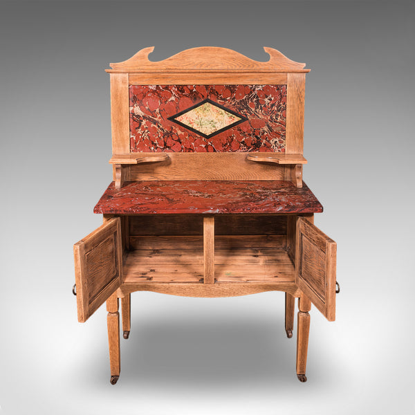 Antique Washstand, English, Pine, Dressing Table, Country House, Edwardian, 1910