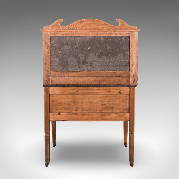Antique Washstand, English, Pine, Dressing Table, Country House, Edwardian, 1910