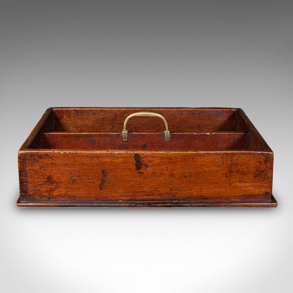 Antique Butler's Work Box, English, Country House Tool Carry, Georgian, C.1790
