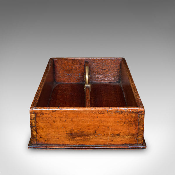 Antique Butler's Work Box, English, Country House Tool Carry, Georgian, C.1790