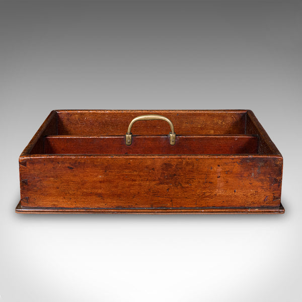 Antique Butler's Work Box, English, Country House Tool Carry, Georgian, C.1790