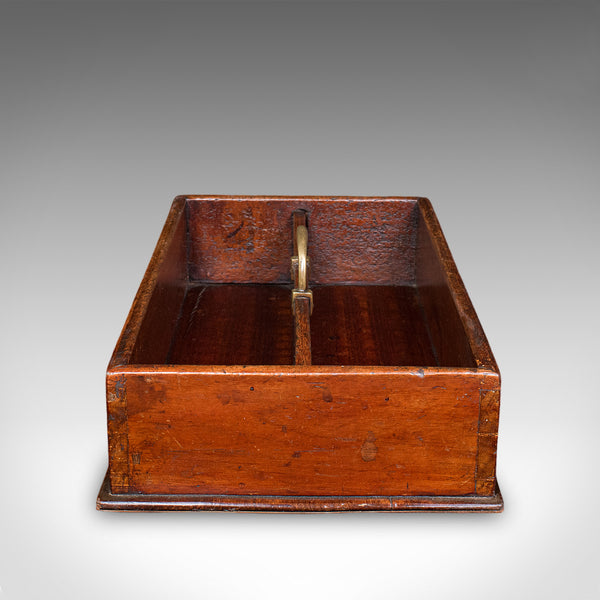 Antique Butler's Work Box, English, Country House Tool Carry, Georgian, C.1790