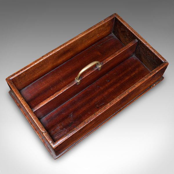 Antique Butler's Work Box, English, Country House Tool Carry, Georgian, C.1790