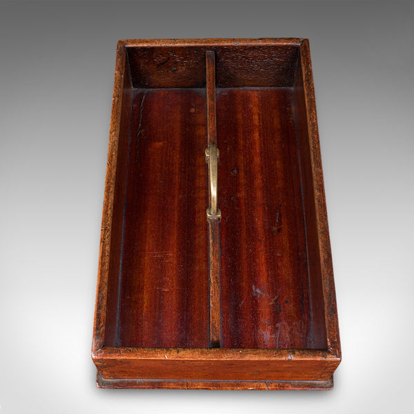 Antique Butler's Work Box, English, Country House Tool Carry, Georgian, C.1790