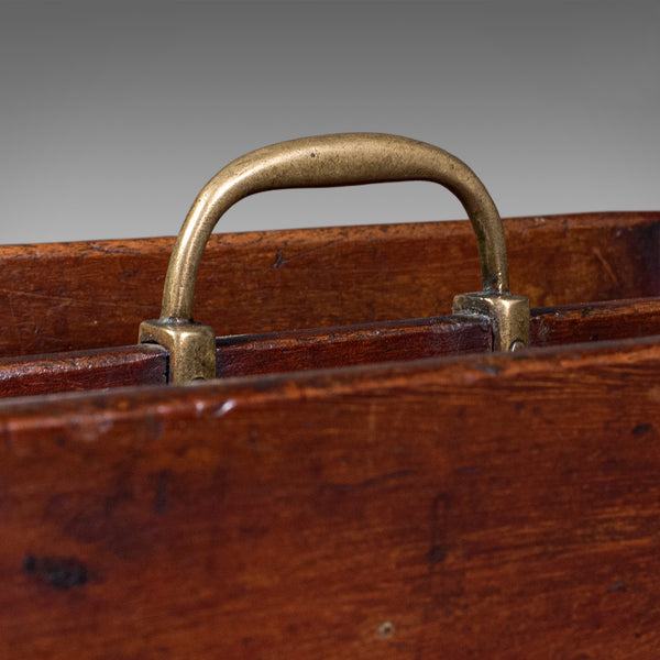 Antique Butler's Work Box, English, Country House Tool Carry, Georgian, C.1790