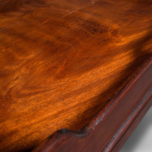 Antique Silver Presentation Tray Table, English, Side, Afternoon Tea, Victorian