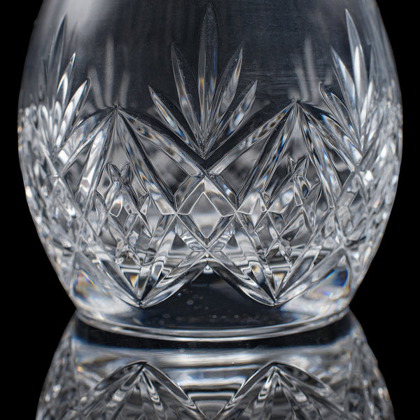Pair of Vintage Spirit Decanters, English, Cut Glass, Liqueur Bottle, Port, Gin
