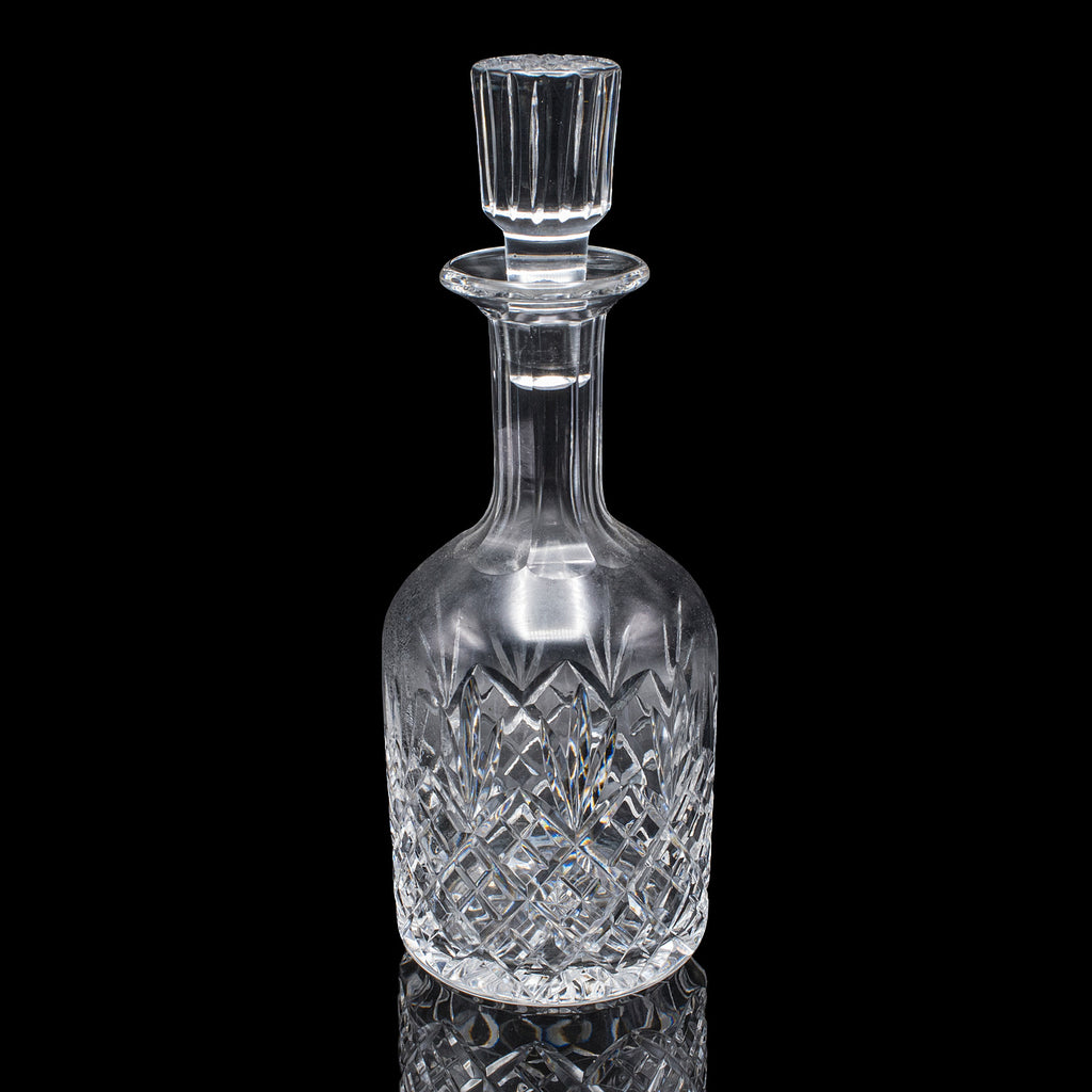 Vintage Sherry Decanter, English, Cut Glass, Spirit Bottle, Liqueur, Port, Gin