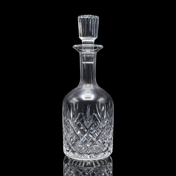 Vintage Sherry Decanter, English, Cut Glass, Spirit Bottle, Liqueur, Port, Gin