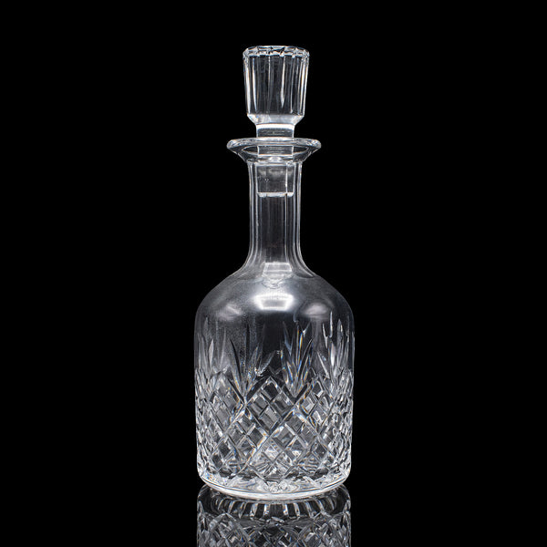 Vintage Sherry Decanter, English, Cut Glass, Spirit Bottle, Liqueur, Port, Gin