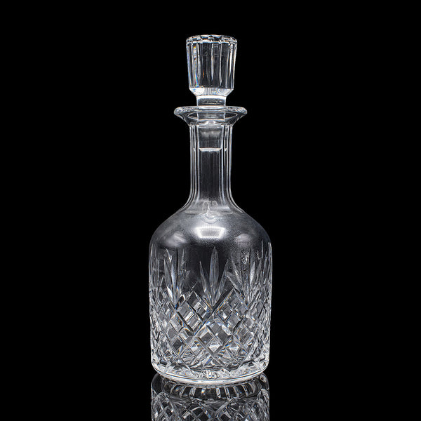 Vintage Sherry Decanter, English, Cut Glass, Spirit Bottle, Liqueur, Port, Gin