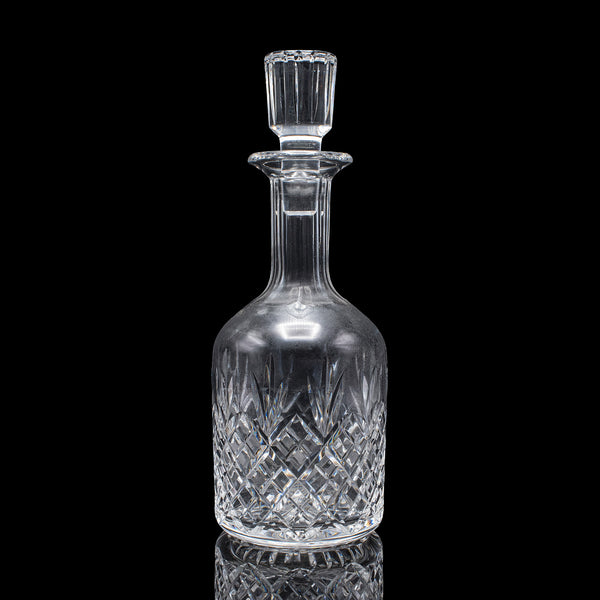 Vintage Sherry Decanter, English, Cut Glass, Spirit Bottle, Liqueur, Port, Gin