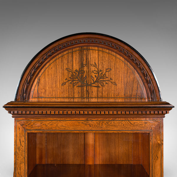 Tall Antique Display Cabinet, English, Glazed Bookcase On Stand, Regency, C.1820