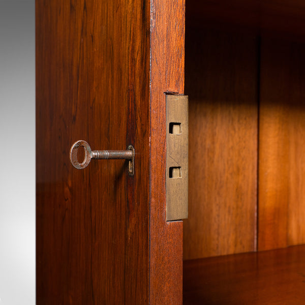 Tall Antique Display Cabinet, English, Glazed Bookcase On Stand, Regency, C.1820