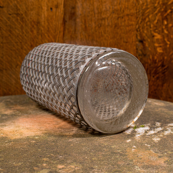 Vintage Soda Syphon, English, Glass, Cocktail Bar Drinks Bottle, Mid Century