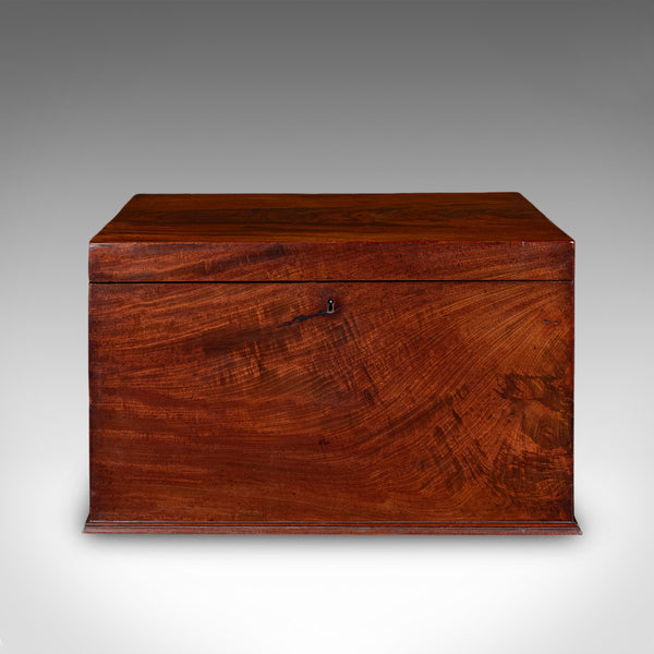 Antique Hunting Day Cellarette, Irish, Wine Storage Box, Gillingtons, Regency