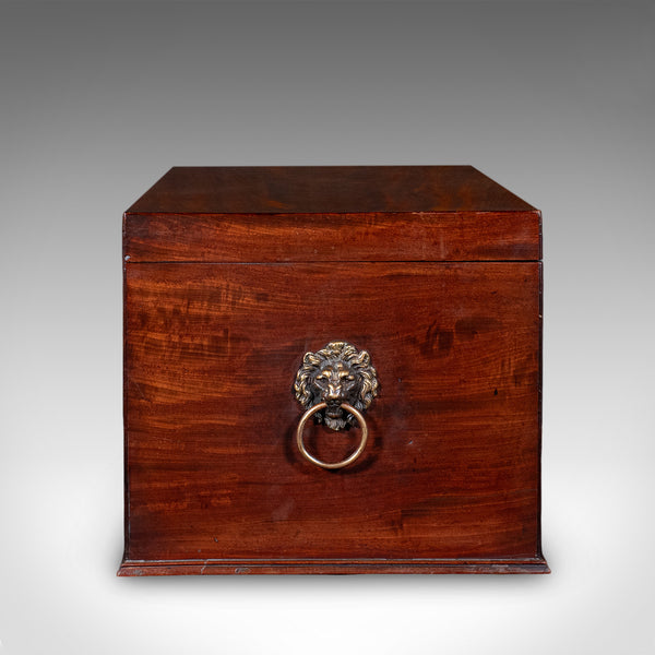 Antique Hunting Day Cellarette, Irish, Wine Storage Box, Gillingtons, Regency