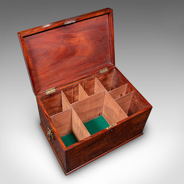 Antique Hunting Day Cellarette, Irish, Wine Storage Box, Gillingtons, Regency