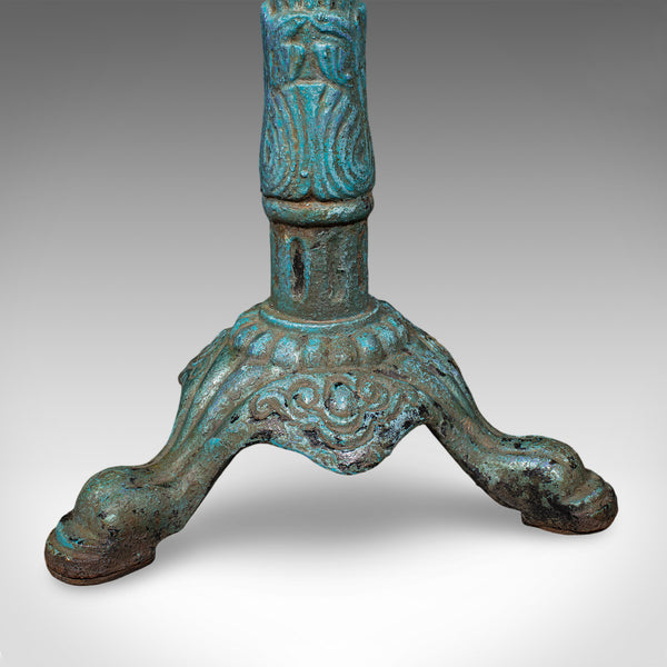 Antique Conservatory Table, English, Alabaster Marble, Portico, Veranda, Regency