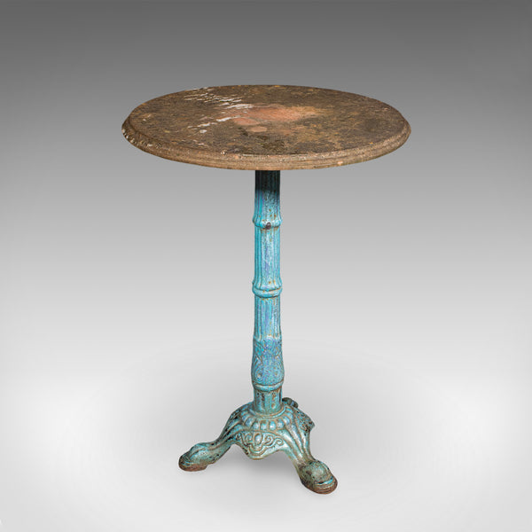 Antique Conservatory Table, English, Alabaster Marble, Portico, Veranda, Regency